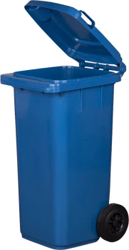 Pojemnik na odpady 120l, niebieski