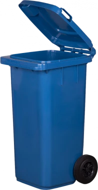 Pojemnik na odpady Jestic, 120l, niebieski