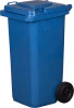 Pojemnik na odpady Jestic, 120l, niebieski