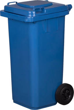 Pojemnik na odpady 120l, niebieski