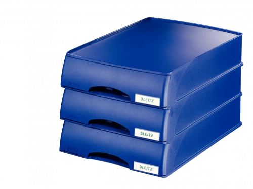 Moduł szufladowy Leitz Plus, 1 szuflada, do dokumentów, A4, niebieski