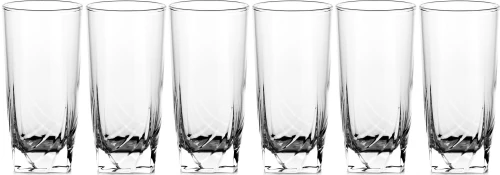 Szklanki Luminarc Ascot, 330 ml, szkło, komplet 6 sztuk, przezroczysty