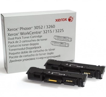 Toner Xerox (106R02782), 2 sztuki, 2x3000 stron, black (czarny)