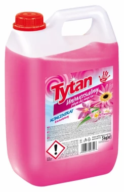 Płyn uniwersalny Tytan, 5kg, kwiatowy