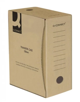 Pudło archiwizacyjne Q-connect, karton, A4, 150mm, szary