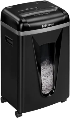 Niszczarka Fellowes Microshred 450M, mikrościnek 2x12mm, 9 kartek,  P-5/T-1 DIN, czarny