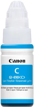 Tusz Canon 0664C001 (GI-490), 7000 stron, cyan (błękitny)