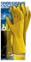 Rękawice lateksowe Reis RF, rozmiar L, żółty (c)