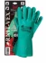 Rękawice nitrylowe Reis RNIT-VEX, rozmiar 9, zielony (c)