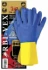 Rękawice lateksowe neoprenowe Reis RBI-VEX, rozmiar 10, niebiesko-żółty (c)