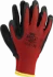 Rękawice powlekane Reis Rtela, rozmiar 10, czerwono-czarny