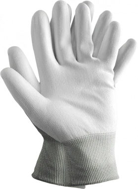 Rękawice powlekane Reis Rtepo, rozmiar 7, biały