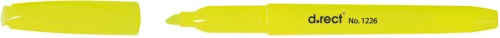 Zakreślacz D.Rect, 1226, ścięta, 5mm, żółty