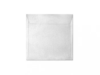 Koperta ozdobna Galeria Papieru Millenium, 158x158 mm, 120g/m2, 10 sztuk, biały