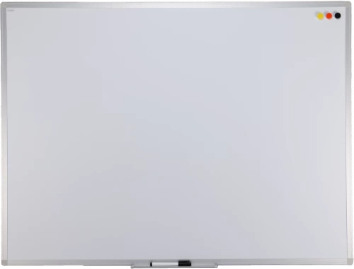 Tablica suchościeralno-magnetyczna Ofix Standard, w ramie aluminiowej, lakierowana, 120x180cm, biały