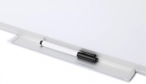 Tablica suchościeralno-magnetyczna Ofix Standard, w ramie aluminiowej, lakierowana, 90x120cm, biały