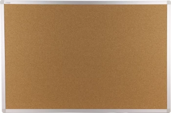 Tablica korkowa Ofix Standard w ramie aluminiowej, 90x60cm, brązowy
