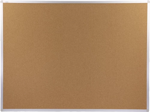Tablica korkowa Ofix Standard, w ramie aluminiowej, 120x90cm, brązowy