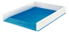 Półka na dokumenty Leitz Wow, A4, plastikowa, dwukolorowa, biało-niebieski