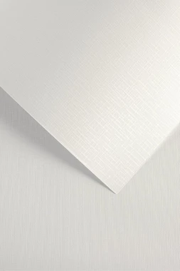 Karton ozdobny Galeria Papieru, sukno, A4, 180g/m2, 20 arkuszy, biały