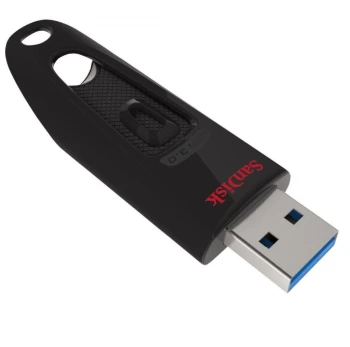 Pendrive SanDisk Cruzer Ultra, 64GB, USB 3.0, czarny