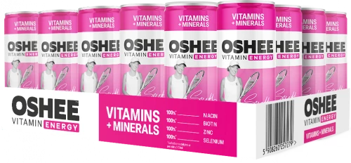 Napój Oshee Vitamin Energy, Witaminy + minerały, puszka, 250ml