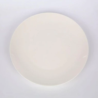 Talerz płytki Altom Design Bella, 26cm, porcelana, kremowy