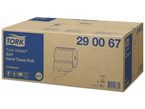 Ręcznik papierowy Tork 290067 Premium Matic H1, 2-warstwowy, w roli, 150m, 6 rolek, biały
