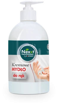 Mydło do rąk Nexxt, kremowe, z dozownikiem, 0.5l (c)