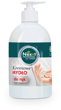 Mydło do rąk Nexxt, kremowe, z dozownikiem, 0.5l (c)
