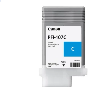 Tusz Canon 6706B001 (PFI-107C), 130 ml, cyan (błękitny)