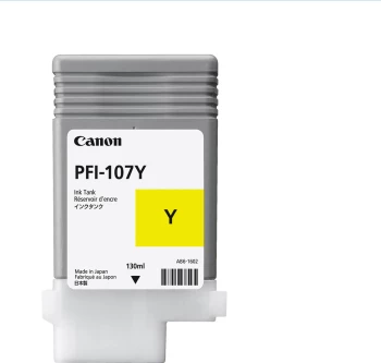Tusz Canon 6708B001 (PFI-107Y), 130ml, yellow (żółty)