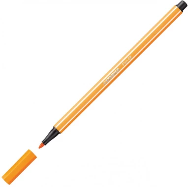 Pisak Stabilo Pen 68/054, okrągła, 1mm, pomarańczowy