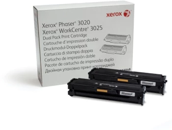 Toner Xerox (106R03048), 2 sztuki, 2x1500 stron, black (czarny)