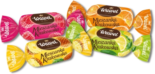 Cukierki mieszanka Krakowska Wawel, w czekoladzie, 2.8kg