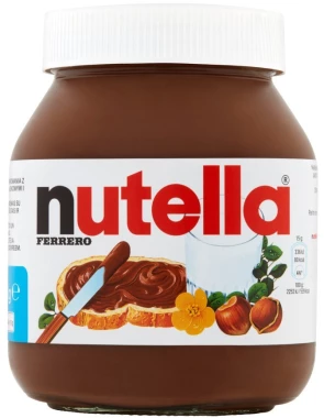Krem Nutella Ferrero, czekoladowo-orzechowy, 600g