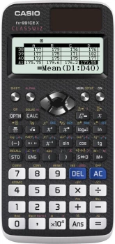 Kalkulator naukowy Casio FX-991CEX, 668 funkcji, czarny