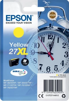 Tusz Epson T2714 XL (C13T27144012), 10.4ml, yellow (żółty)