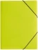 Teczka plastikowa z gumką Pagna, A4, 3 skrzydłowa, zielony pastelowy
