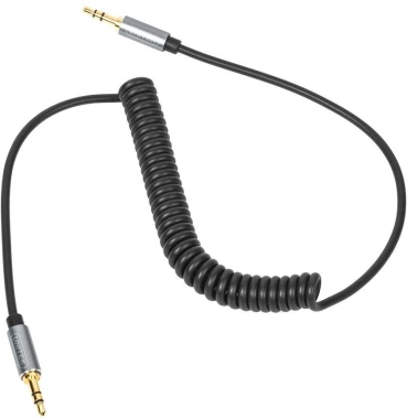 Kabel miniJack Unitek TWIST, 3.5mm - miniJack, 1.5m, czarny