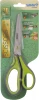 Nożyczki biurowe Leviatan Smart 3D210, 21cm, zielony
