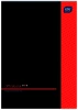 Brulion w kratkę Interdruk, A4, twarda oprawa, 160 kartek, mix wzorów