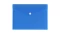Teczka kopertowa Biurfol Satyna, A5, na zatrzask, przezroczysty niebieski