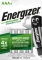 Akumulator Energizer Power Plus, AAA, HR03, 1.2V, 700mAh, 4 sztuki