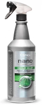 Preparat do neutralizacji zapachów Clinex Nano Protect Silver Odour Killer, spray, green tea, 1l