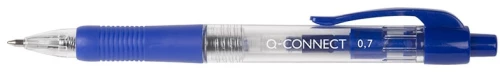Długopis automatyczny Q-Connect, 1mm, niebieski
