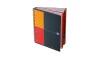 Kołonotatnik Oxford International Filingbook, A4+, w kratkę, 100 kartek, szary