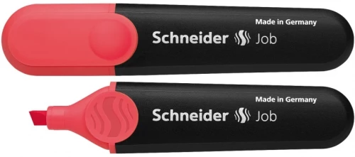 Zakreślacz Schneider Job, 5mm, ścięta, czerwony