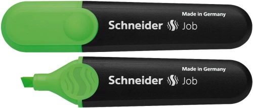 Zakreślacz Schneider Job, ścięta, zielony