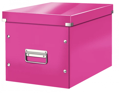 Pudło uniwersalne Leitz Click&Store, rozmiar L (320x310x360mm), różowy